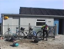 Perranporth youth hostel - undergoing maintenance
